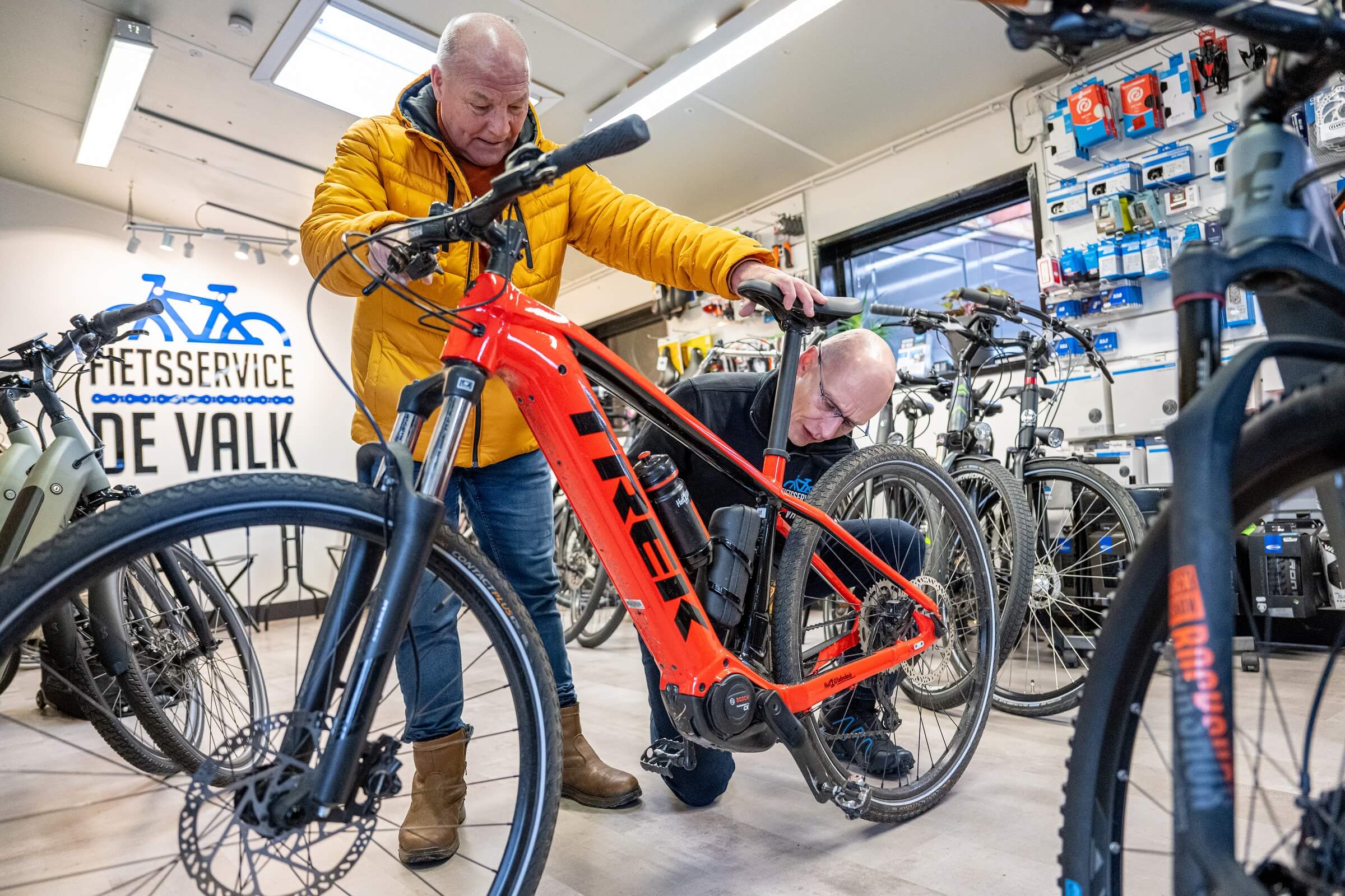 melk wit Opname Absorberend MTB onderhoud en reparatie - Fietsservice De Valk