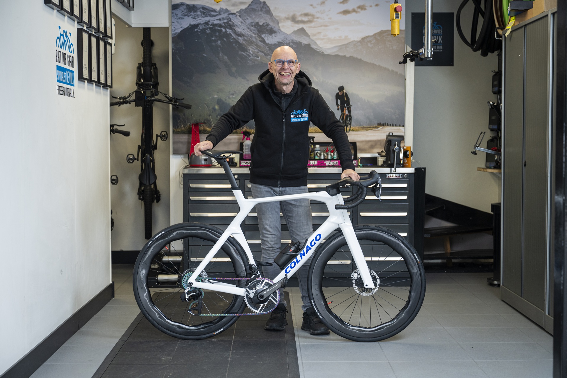 Colnago Y1Rs maatwerk project 1